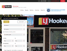 Tablet Screenshot of carterton.ljhooker.co.nz